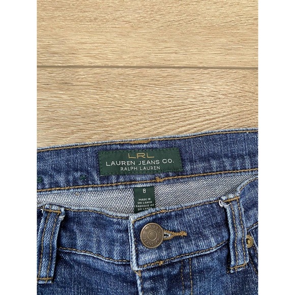 LRL Lauren Jeans Co Ralph 8 Stretch Boot Cut Blue Denim 31 x 30 - Picture 4 of 8